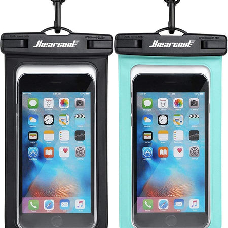 Waterproof Phone Pouch, Waterproof Phone Case for Iphone 15 14 13 12 Pro Max XS Samsung, IPX8 Cellphone Dry Bag Beach Essentials 2Pack-8.3"