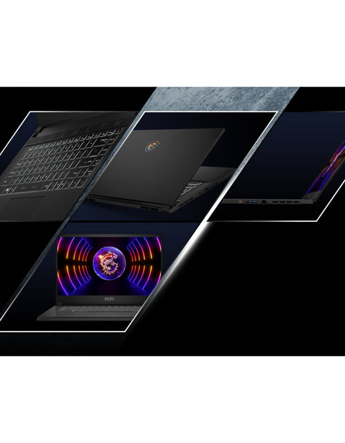 Load image into Gallery viewer, Stealth 15 A13VF 15.6&quot; Laptop, Intel Core I5-13420H, NVIDIA Geforce RTX 4060, 16GB RAM, 512GB SSD, Core Black, Windows 11 Home
