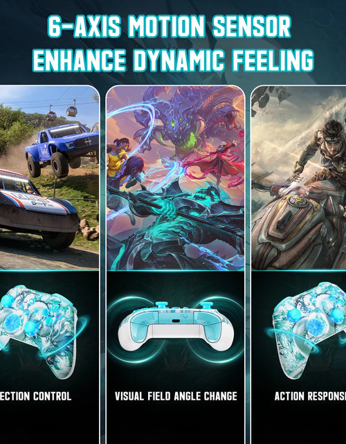 Load image into Gallery viewer, RGB Xbox Controller Wireless for Pc/Xbox(Upgrade Needed for Xbox)Game Controller Compatible with Xbox One S/Xbox Series X/S &amp; Windows 10, Wireless Gaming Joystick with Turbo Function
