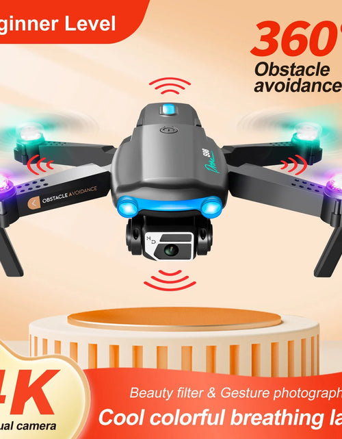 Load image into Gallery viewer, Mini Drone with Camera, 1080P HD FPV Foldable Drone with Carrying Bag, 3 Batteries, One Key Close, Altitude Hold, 3 Speeds, Toys Gifts for Kids, Adults, Beginner
