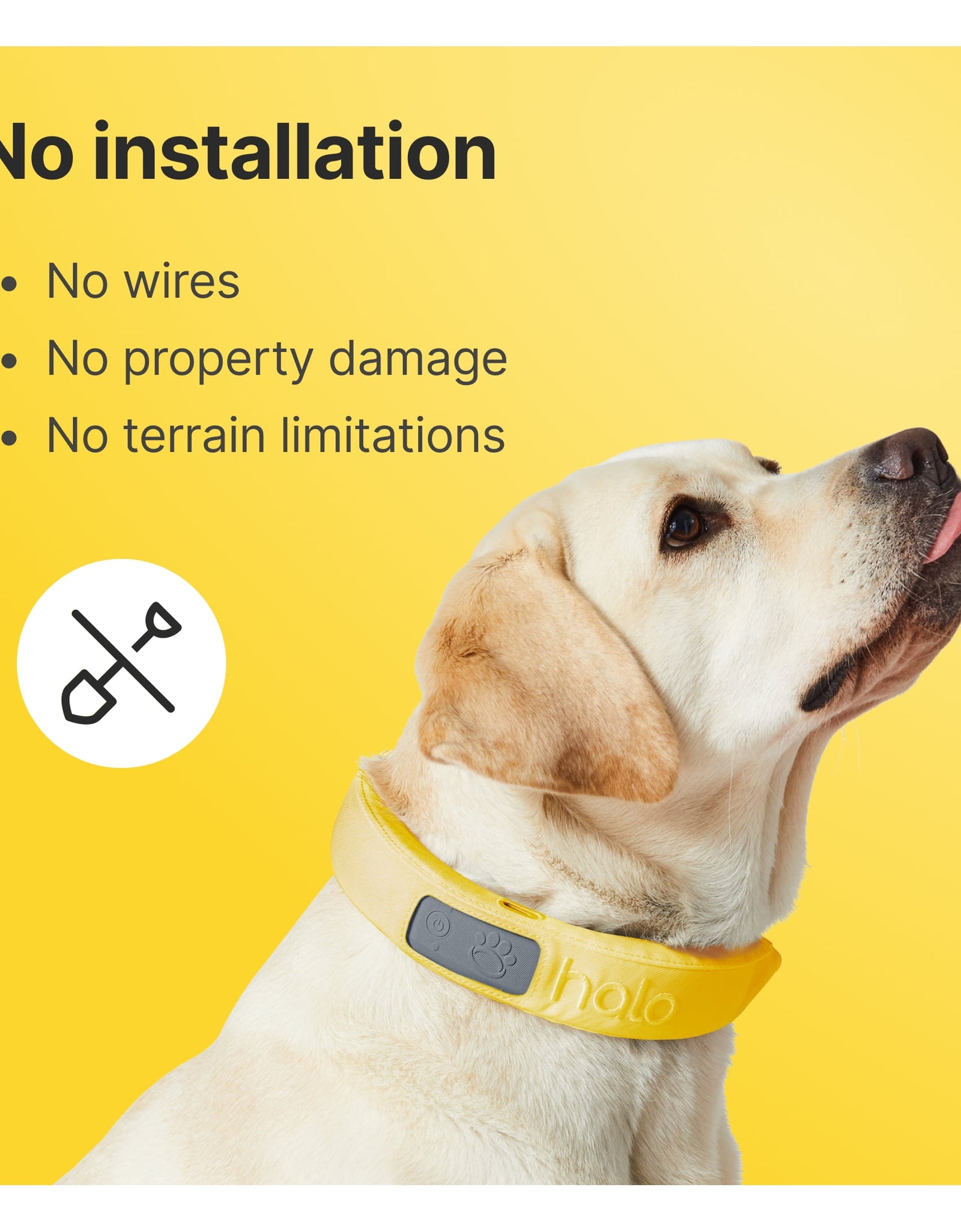 3 - Wireless GPS Dog Fence & Training Collar with Real-Time Tracking, Waterproof