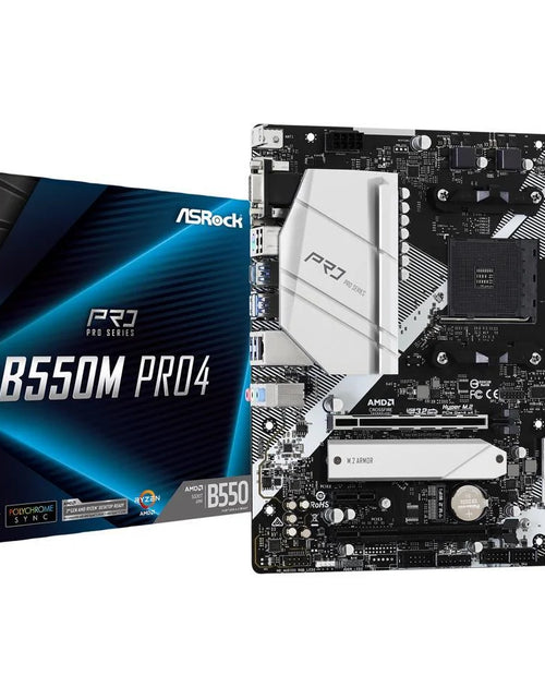 Load image into Gallery viewer, B550M PRO4 AM4 AMD B550 SATA 6Gb/S Micro ATX AMD Motherboard
