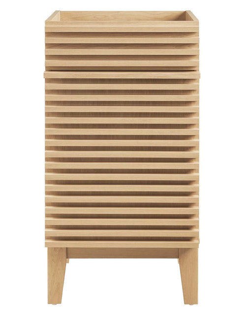 Load image into Gallery viewer, Render 18&quot; Bathroom Vanity Cabinet (Sink Basin Not Included) in Oak
