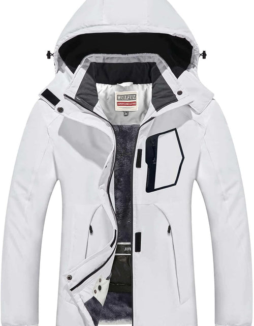 Load image into Gallery viewer, Women’S Waterproof Snow Ski Jacket Mountain Windproof Winter Coat with Detachable Hood
