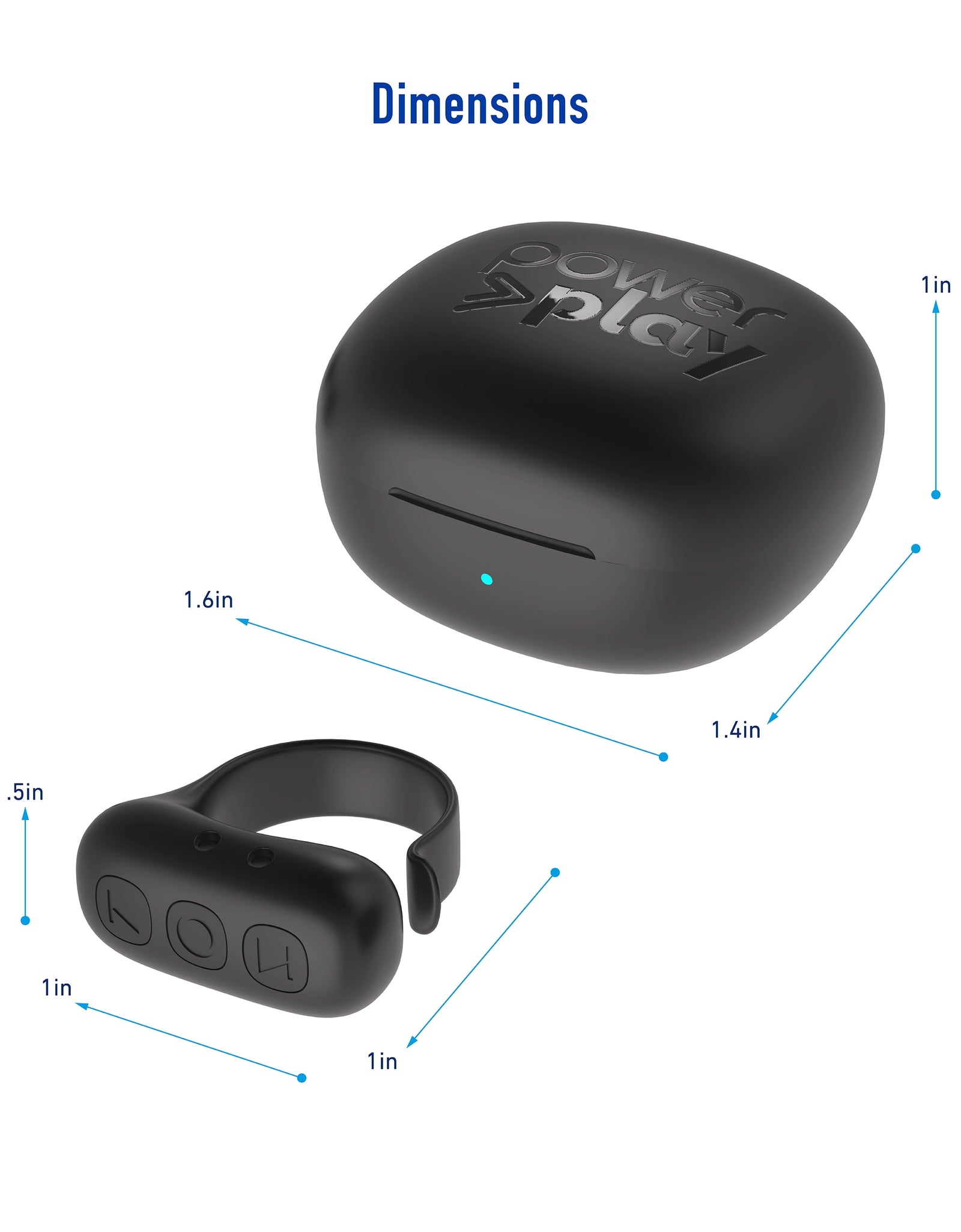 Smart Remote Ring, Bluetooth Tiktok Scrolling Ring