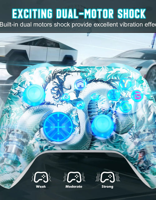 Load image into Gallery viewer, RGB Xbox Controller Wireless for Pc/Xbox(Upgrade Needed for Xbox)Game Controller Compatible with Xbox One S/Xbox Series X/S &amp; Windows 10, Wireless Gaming Joystick with Turbo Function

