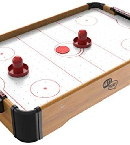 Mini Arcade Air Hockey Table- a Toy for Girls and Boys by  Fun Table- Top Game for Kids, Teens, and Adults- Battery-Operated (22 Inches)